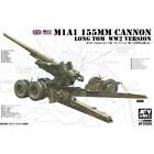 Maquette Canon M1a1 155mm Cannon "long Tom" Wwii Version |afv Club|35295| 1:35