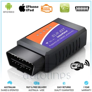 ELM327 OBDII OBD2 WiFi Diagnostic Scanner Tool iPhone Android Fits MERCEDES-BENZ - Picture 1 of 9