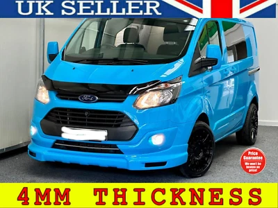 🇬🇧🌟 REGGISENO PROTEZIONE DEFLETTORE VENTO COFANO FORD TRANSIT CUSTOM 2012-2018