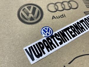 Volkswagen VW Key Logo Badge Blue New Genuine OEM VW Part