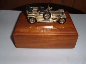 LESNEY ROLLS ROYCE SILVER GHOST JEWELLERY TRINKET STATIONERY BOX 4 YOUR DESKTOP - Picture 1 of 5
