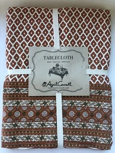 April Cornell Tablecloth 60x84” - 100% Cotton - Table for Six - NEW - Picture 1 of 6