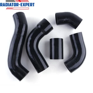 For Toyota Supra JZA80 2JZ 1993-1998 Intercooler Turbo Silicone Hose Kit Black - Picture 1 of 8