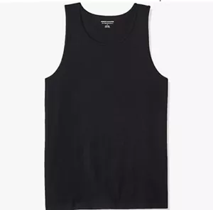 Amazon Essentials Men's Slim-Fit Tank Top, Black, Size Large - Picture 1 of 2