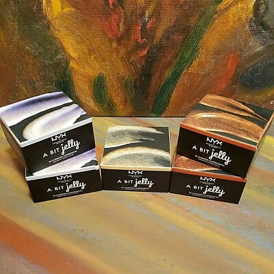 NYX Makeup Bundle A Bit Jelly; 2x Opalescent 2x Bronze 1x Luminous - Image 1 of 4