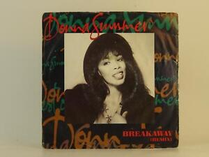 DONNA SUMMER BREAKAWAY (54) 2 Track 7" Single Picture Sleeve WEA RECORDS