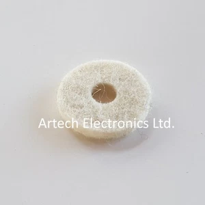 J.A. Michell Replacement Record Clamp Felt Washer- White - Picture 1 of 2