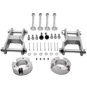 Suspension lift Kit for Nissan Navara D40 Front Coil Strut Spacers & Shackles - Picture 1 of 12