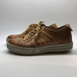 Gravity Defyer Orthopedic Brown Leather Sneakers Men’s Size 9 - Picture 1 of 13