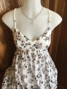 Hollister Floral Spring Dress Beach Flowy Sz S - Picture 1 of 6