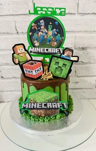 Minecraft Tortenaufleger Set - Bild 1 von 1