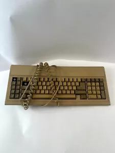 Vintage Beige QWERTY (Standard) Mechanical Keyboard Wired PS/2 - UNTESTED - Picture 1 of 8