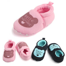 Infant Toddler Baby First Walkers Shoes Winter Warm Flats Soft Slippers Shoes