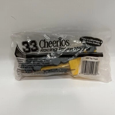 Cheerios #33 Racing Team Hauler 1:64 2010 General Mills You Customize It MIP - Image 1 of 4