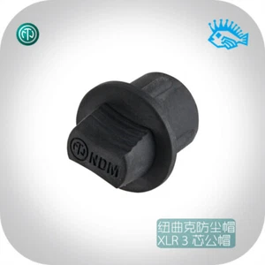 NEUTRIK NDM a prueba de polvo y humedad enchufe de goma negro XLR cubierta antipolvo base macho - Imagen 1 de 5