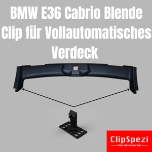 BMW E36 Cabrio Verdeck Clip Blende Verdeckblende Halter - Picture 1 of 4