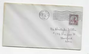 Scotts #725 - 1932 3c Daniel Webster First Day Cover adressiert - Bild 1 von 2