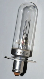 ★LAMPADA PHILIPS TYP. 7251C 5 V 20 W 4 A J4 BASE PX28S PER MICROSCOPIO/MEDICO★  - Foto 1 di 4