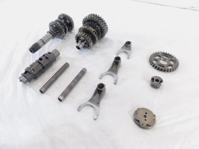 2001-2004 Suzuki Intruder Volusia 800 VL800 Transmission Gears w/ Drum & Forks - Image 1 of 4