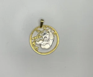 Temple of Heaven Panda Series Cut coin 1 Inch Diameter ( # 70) Pendant Only - Picture 1 of 4