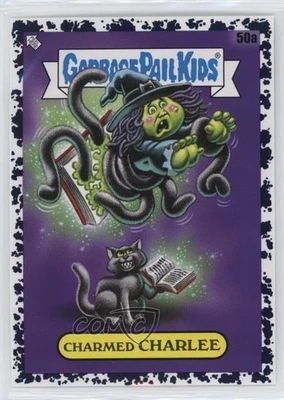 2022 Garbage Pail Kids Book Worms Series 1 Inkwell Black CHARMED CHARLEE b4d - Image 1 of 3