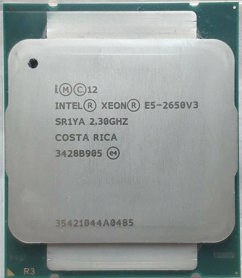 Intel Xeon E5-2650 V3 2.3GHz 25MB 9.6GT/s SR1YA LGA2011-V3 CPU Processors - Image 1 of 1