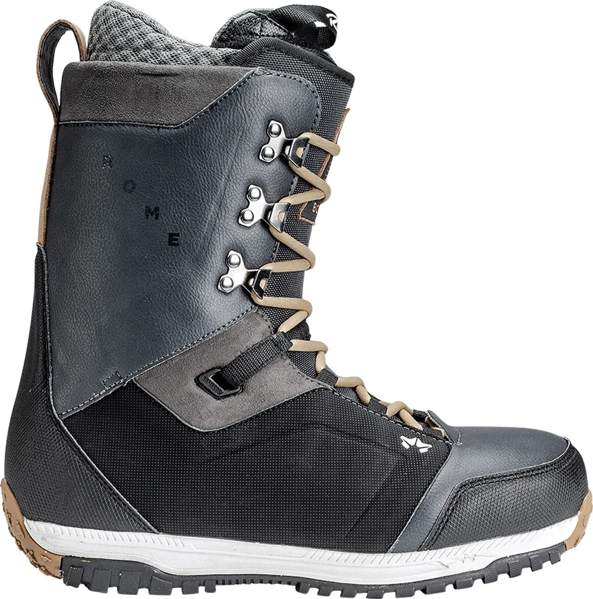 Rome Snowboards Inferno Snowboard Boots - Doppel-Boa Schnürung, Wärmeformbarer Liner - Schwarz, Größe 10