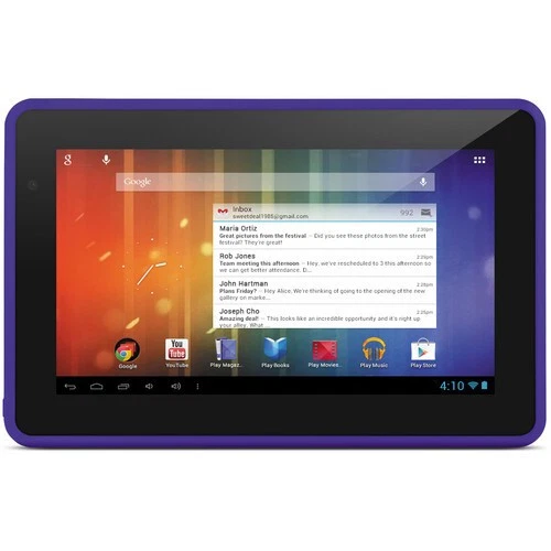 Ematic EGS004 Genesis Prime 7" Tablet, 1-Core, 512MB RAM, 4GB, Android 4.1 - Image 1 of 4