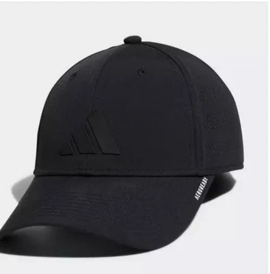NUEVO Adidas [S/M] Para hombres Gameday 4 Calce Elástico Sombrero/Gorra-Negro 5157017A Foto 1 de 4
