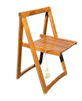 Trieste: A Mid-Century Modern Folding Chair by Aldo Jacober - Image 1 of 4