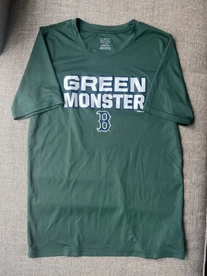 Camiseta Boston Red Sox Green Monster Juvenil Talla Grande 14/16 Ajuste Seco Foto 1 de 4