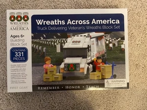 City Truck Like old Lego Toys R Us Truck 7848 New Sealed Compatible patriotic - Picture 1 of 2