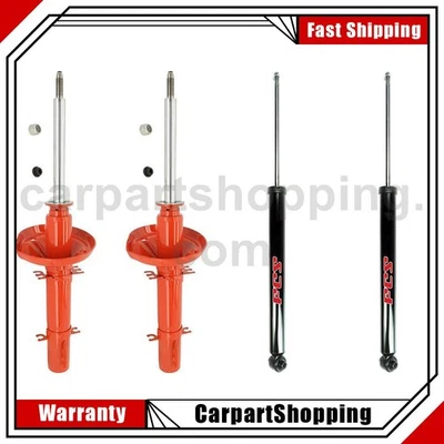 Amortiguadores delanteros traseros puntal para Volkswagen Beetle 2,0 L 2000 1999 1998 Foto 1 de 4