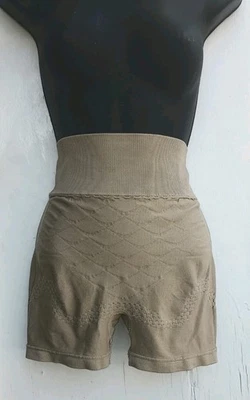 Heavenly Shapwear Women's 3X Tan Nylon Tucking Slimming Shorts Under Garment  - Image 1 of 4