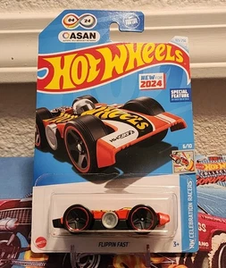 🔥2024 Hot Wheels Flippin Fast 6/10 HW Celebration Racers 103/250 HRY59🔥 - Bild 1 von 3