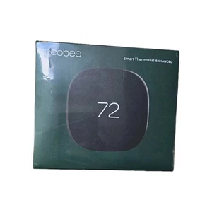 SEALED NEW Ecobee Smart Thermostat Enhanced Black EBSTATE6L-01 - Picture 1 of 3