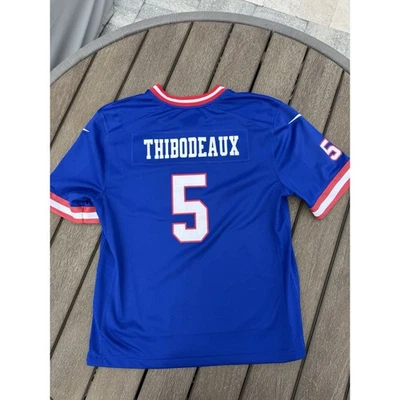 New York Giants Kayvon Thibodeaux jersey blue Youth Large - Image 1 of 4
