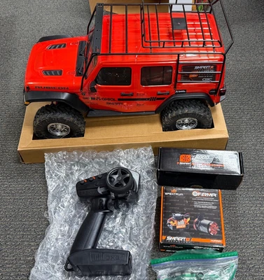 AXI03003T2 Axial SCX10 III Jeep JLU Wrangler RTR Ready To Run 4WD Rock Crawler - Image 1 of 4