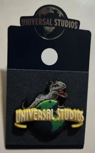 UNIVERSAL STUDIOS JURASSIC WORLD INDOMINUS REX 3D WORLD ENAMEL PIN JURASSIC PARK - Picture 1 of 2