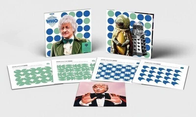 Doctor Who - Jon Pertwee Collection - 4LP Boxset on 140-Gram Green & Blue Colore - Image 1 of 2