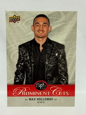 Upper Deck National Convention Prominent Cuts Max Holloway 2017 #PC-7 Foto 1 de 2