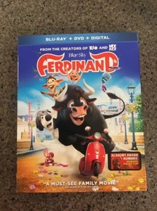 Ferdinand (2017) Blu-Ray Slip Cover And Case  ONLY New - Picture 1 of 3