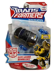 Transformers Animated Deluxe Class Elite Guard Bumblebee Action Figure NEW 2008 - Picture 1 of 3