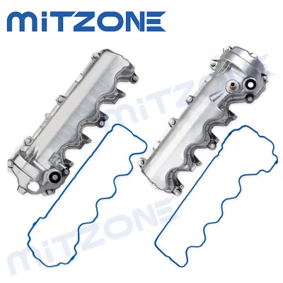 Juego de 2 piezas de cubierta de válvula para 05-14 Ford Expedition F-150 Mustang Explorer Lincoln V8 Foto 1 de 4