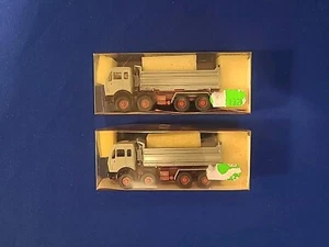 Roskopf 1:87 HO Scale Mercedes Benz 8 Wheel Tipper X 2 - Picture 1 of 10