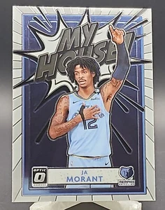 2021-22 Panini Donruss Optic  JA MORANT  MY HOUSE SILVER - Picture 1 of 2