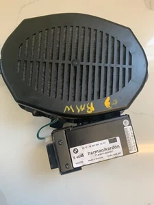 2003-2005 Bmw 330 Subwoofer With Amp Oem 651206920999 - Picture 1 of 6