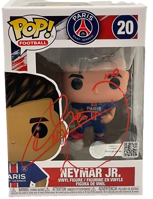 Neymar Jr. Signed Funko Paris Saint-Germain F.C. Authentic Autograph Beckett LOA - Image 1 of 3