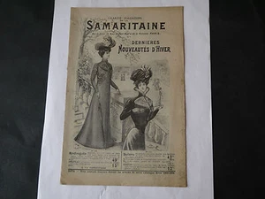 CATALOGUE SAMARITAINE MODE DERNIÈRES NOUVEAUTÉS HIVER 1900-1901 - Picture 1 of 1