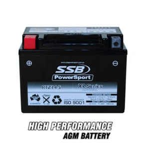YTZ14S 12V 12AH AGM BATTERY KTM Super Duke Supermoto 990cc Motorcycle 12V - Picture 1 of 3
